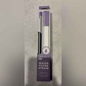 LifeStraw Stainless Steel Water Filter Straw